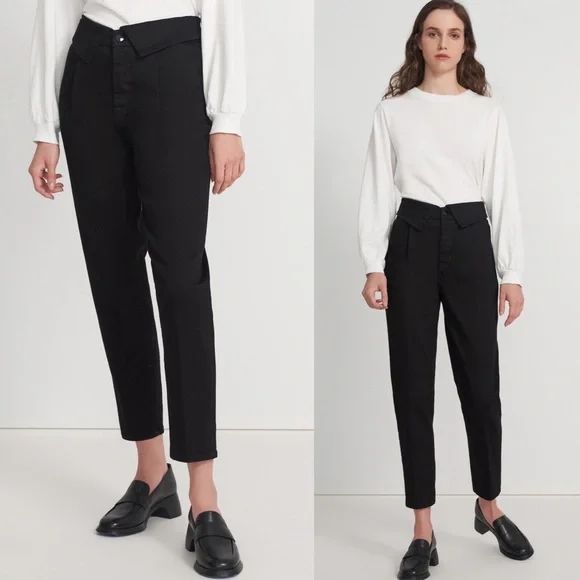 Revolve J Brand peg Fold Over Pleat Front jeans - Picture 4 of 14